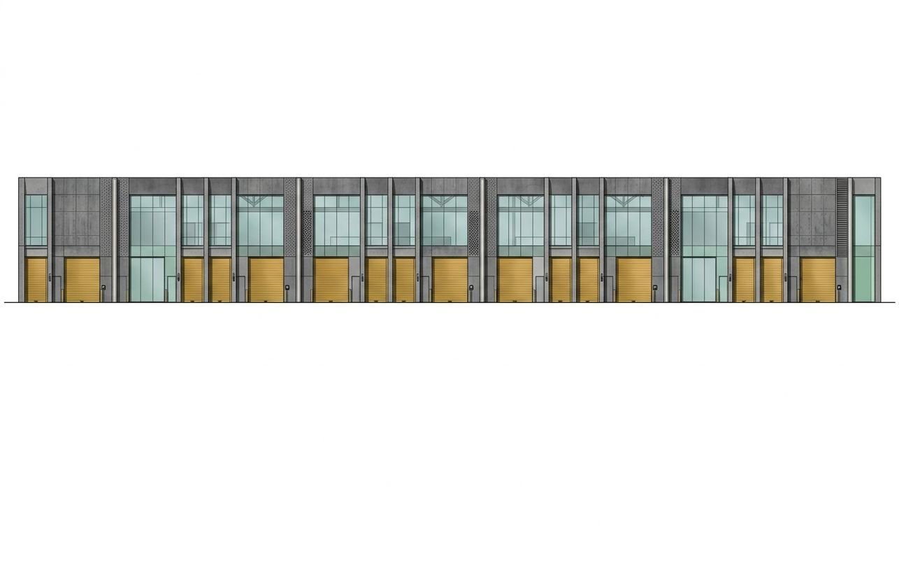 4.1 WAREHOUSE ELEVATION - s